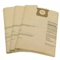 Project Source DeWalt 3-Pack 15 To 22-Gal. Wet And Dry Vacuum Filter Paper Bag