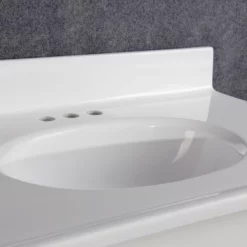 Project Source Shop 38 Project Source Traditional Vanity - 24.80-in X 18.70-in X 36-in - White