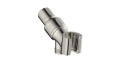 Project Source Plstic Handheld Shower Head Holder - Brushed Nickel Finish