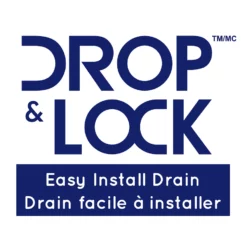 Project Source Brushed Nickel 2-Handle 4-in Centerset Bathroom Sink Faucet With Drain (Valve Included)