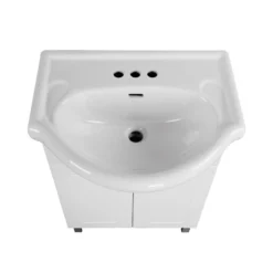 Project Source Vanity - Euro White 24-in