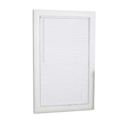 Project Source 47 X 64 Cordless 1-in Room Darkening Blind White -Project Source Shop 889900 41734508 001