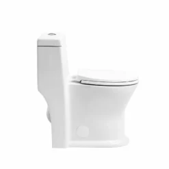 Project Source Dual Flush 1-Piece White Toilet 4 L/6 L 13 Project Source Dual Flush 1-Piece White Toilet 4 L/6 L -Project Source Shop 900744 15865411