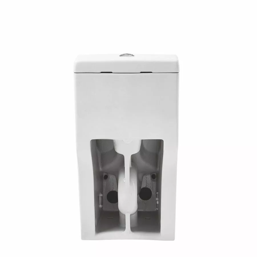 Project Source Dual Flush 1-Piece White Toilet 4 L/6 L 9 Project Source Dual Flush 1-Piece White Toilet 4 L/6 L - Image 9