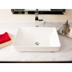 Project Source Ascillia Semi-Recessed Vessel Sink