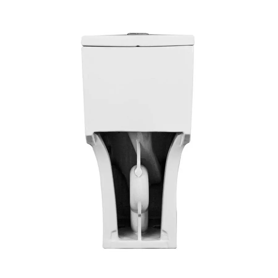 Project Source Lynton 1-Piece Toilet - Elongated - 3-L /4.8-L - White 2 Project Source Lynton 1-Piece Toilet - Elongated - 3-L /4.8-L - White - Image 2