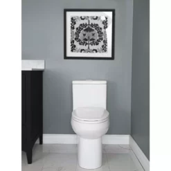 Project Source Lynton 1-Piece Toilet - Elongated - 3-L /4.8-L - White 14 Project Source Lynton 1-Piece Toilet - Elongated - 3-L /4.8-L - White -Project Source Shop 901027 15364011 001