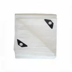 Project Source White Tarpaulin In Polyethylene Of 20-ft X 30-ft