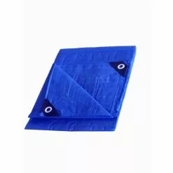 Project Source Blue Tarpaulin In Polyethylene Of 15-ft X 20-ft -Project Source Shop 903013 15968994 001