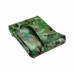 Project Source Camouflage Tarpaulin In Polyethylene Of 10-ft X 15-ft -Project Source Shop 903019 15969021 001