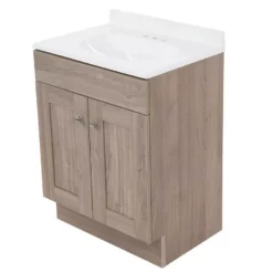 Project Source 24 -in Brown OPP Combo Vanity -Project Source Shop 911513 18217000