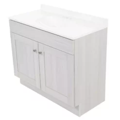 Project Source 36 -in White OPP Combo Vanity
