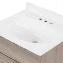 Project Source 18 Inch OPP Combo Vanity