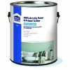 Project Source Plus Interior Paint And Primer Eggshell White, 3.78L